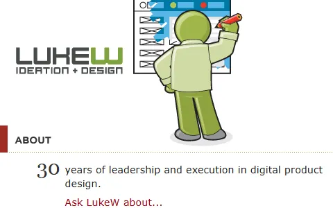 LukeW status preview image