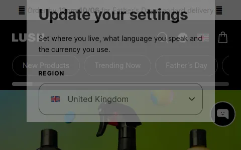 Lush.com status preview image