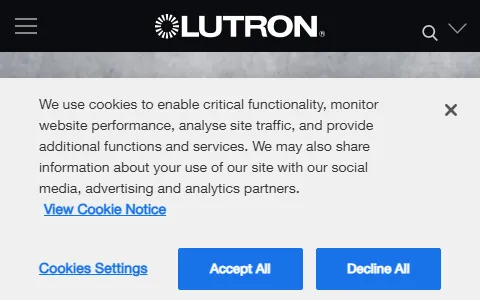 Lutron status preview image