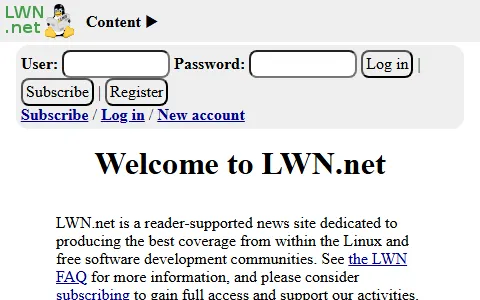 LWN.net status preview image
