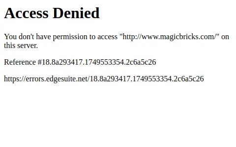 Magicbricks.com status preview image