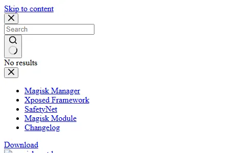 Magisk status preview image