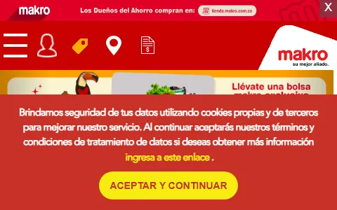 Makro Colombia status preview image