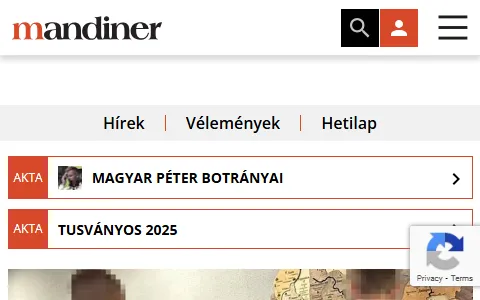 Mandiner status preview image