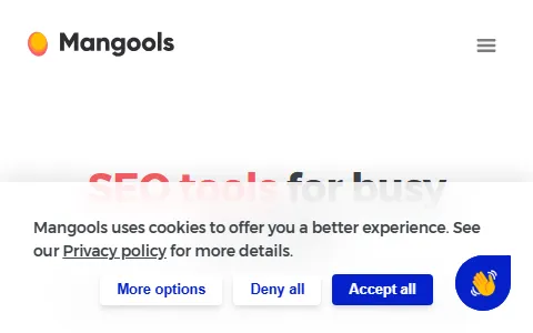 Mangools status preview image