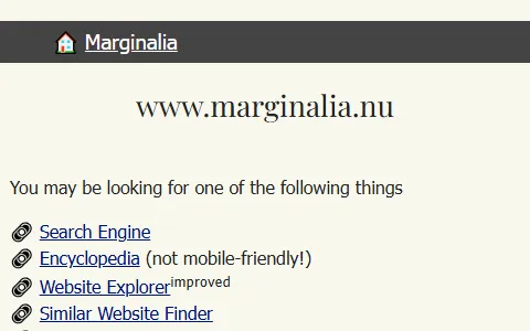 Marginalia status preview image