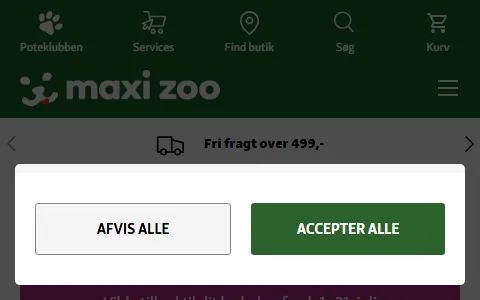 Maxi Zoo Denmark status preview image