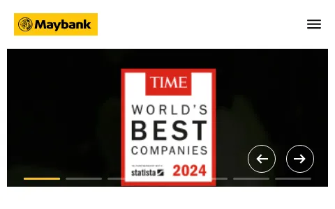 Maybank.com status preview image