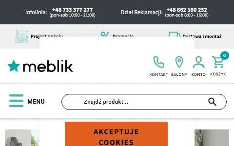 Meblik status preview image