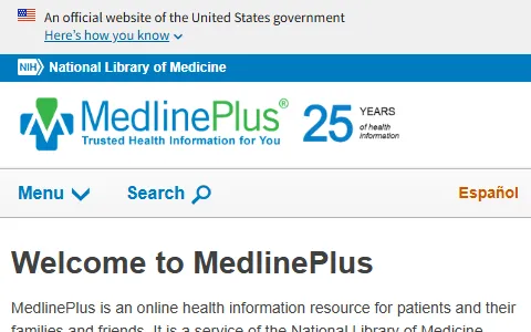 MedlinePlus status preview image