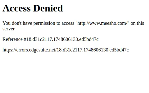 Meesho.com status preview image