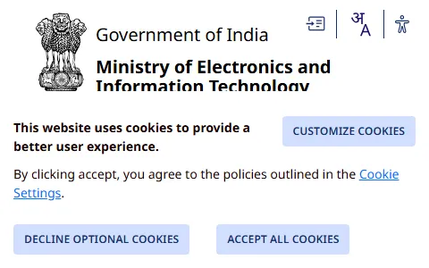 Meity.Gov status preview image