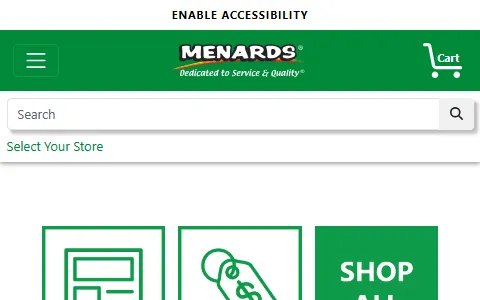 Menards status preview image