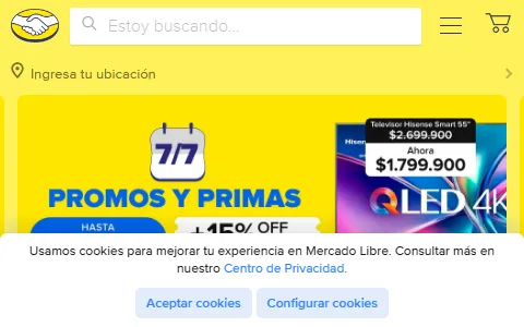Mercado Libre Colombia status preview image
