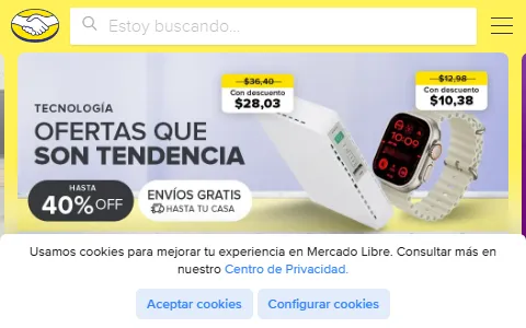 Mercado Libre Venezuela status preview image