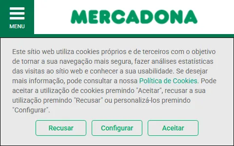 Mercadona Portugal status preview image