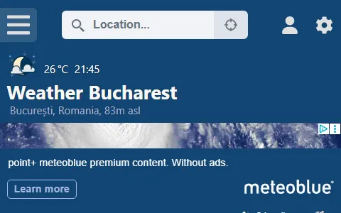Meteoblue.com status preview image