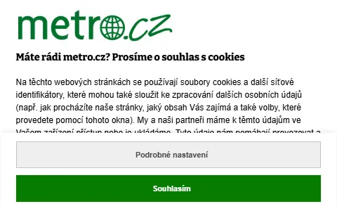 Metro.cz status preview image