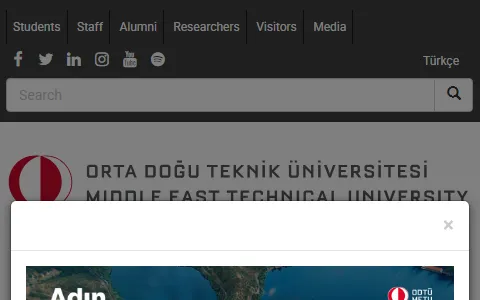 Middle East Technical University status preview image