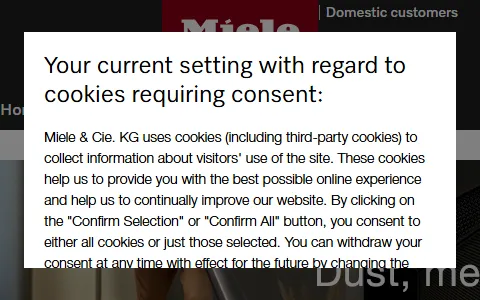 Miele status preview image