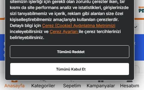Migros Turkey status preview image
