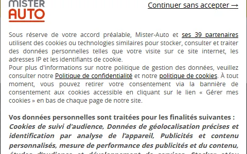Mister Auto status preview image
