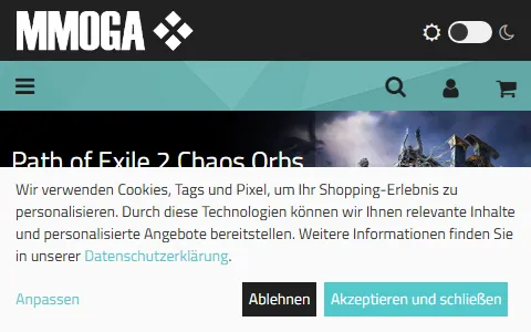 MMOGA Services status preview image