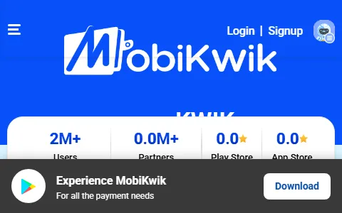 Mobikwik status preview image