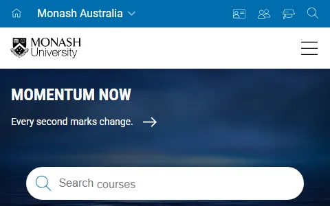 Monash University status preview image