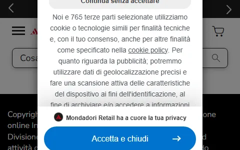 Mondadori Store status preview image