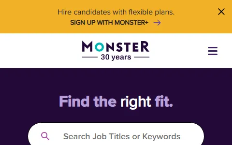 Monster Jobs UK status preview image