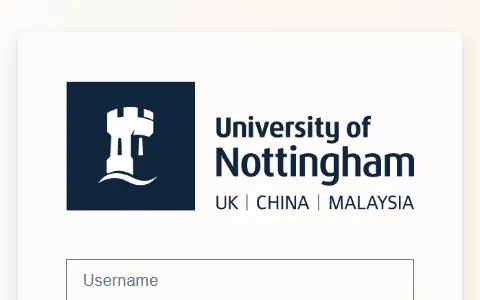 University of Nottingham Moodle status preview image