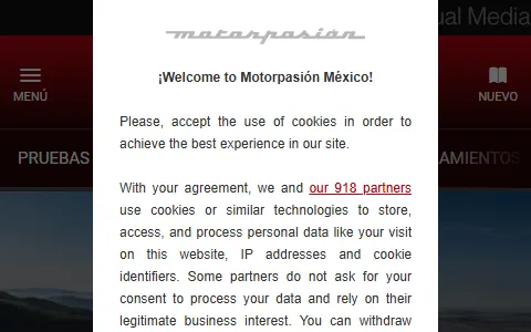 Motorpasion México status preview image