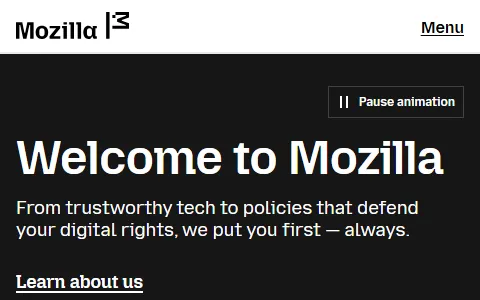 Mozilla status preview image