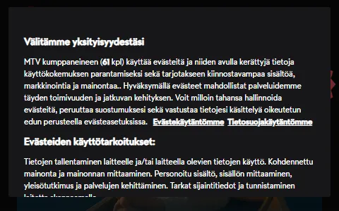 MTV Finland status preview image