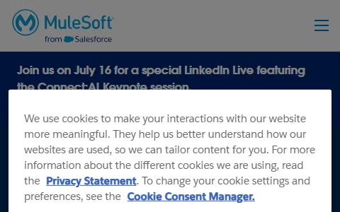 MuleSoft status preview image