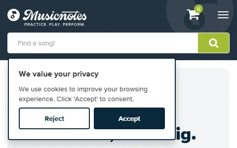 Musicnotes status preview image