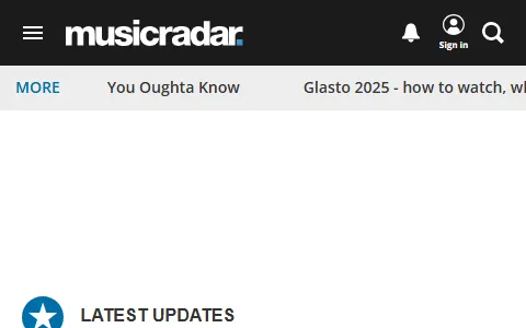 MusicRadar status preview image