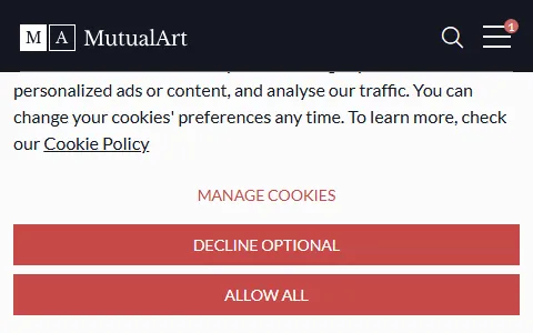 Mutual Art status preview image