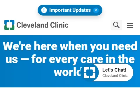 My.clevelandclinic.org status preview image