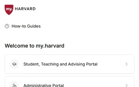 Harvard University Student Portal status preview image