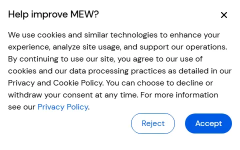 Myetherwallet status preview image