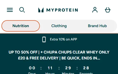 Myprotein status preview image