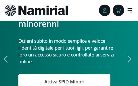 Namirial Italy status preview image
