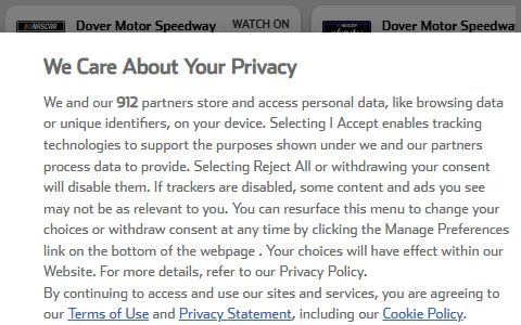 Nascar status preview image
