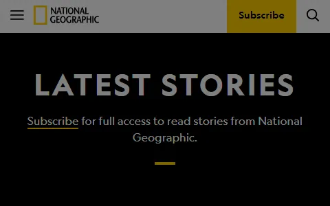 National Geographic status preview image