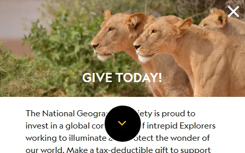 National Geographic Society status preview image
