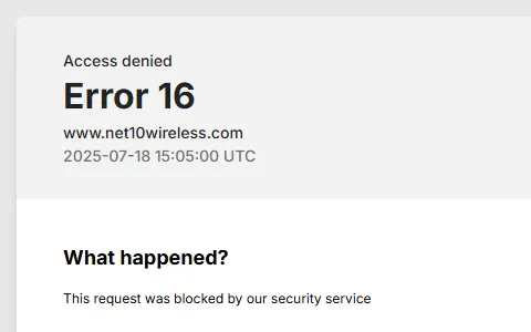 Net10 status preview image