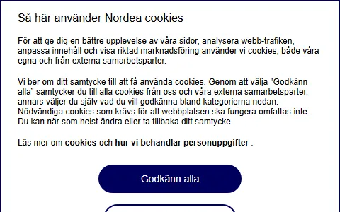 Nordea.se status preview image
