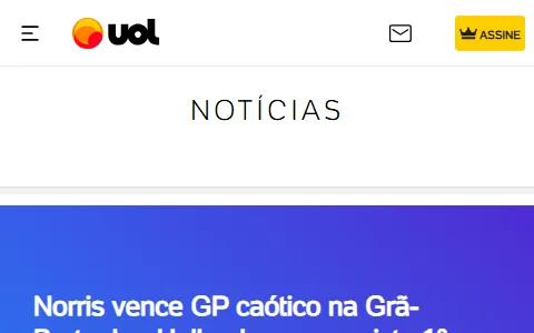 UOL Notícias status preview image